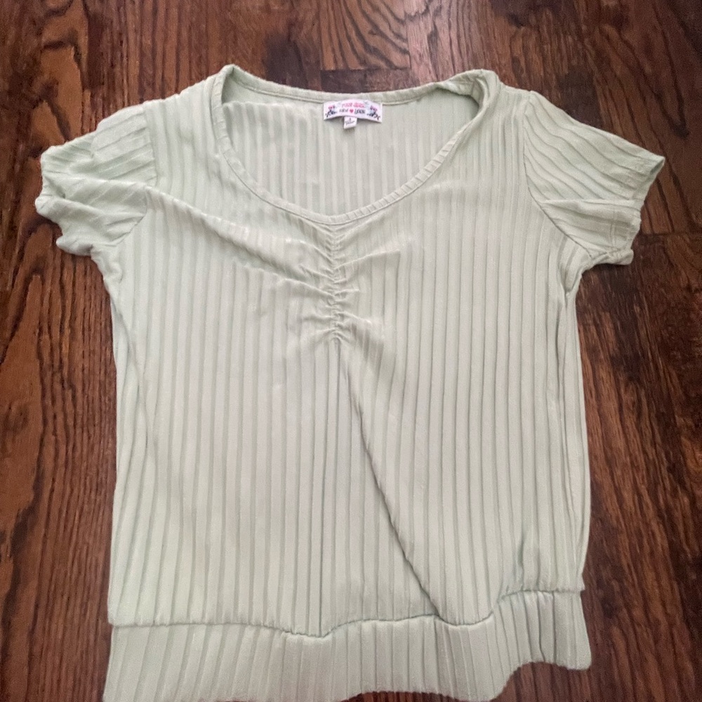 Poof girl New York ribbed top